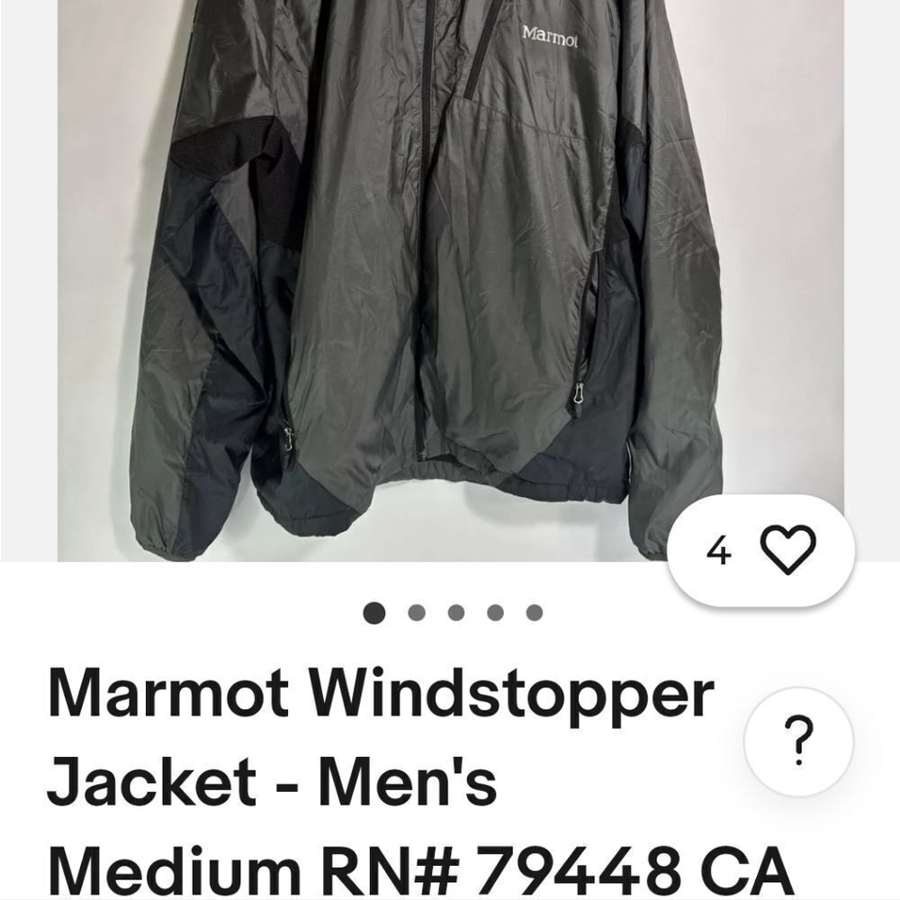 Marmot Rain Jacket Mens